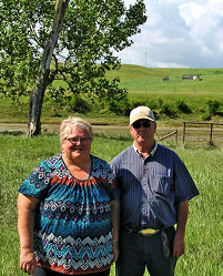 BCRC Beef Researcher Mentorship Program mentors Cecile and Duncan Fleming
