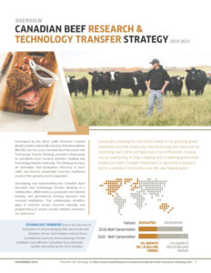 Click to open the Overview of the Canadian Beef Research and Technology Transfer Strategy