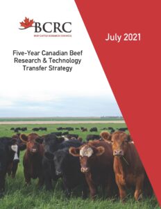 Five-Year Canadian Beef Research and Technology Transfer Strategy July 2010