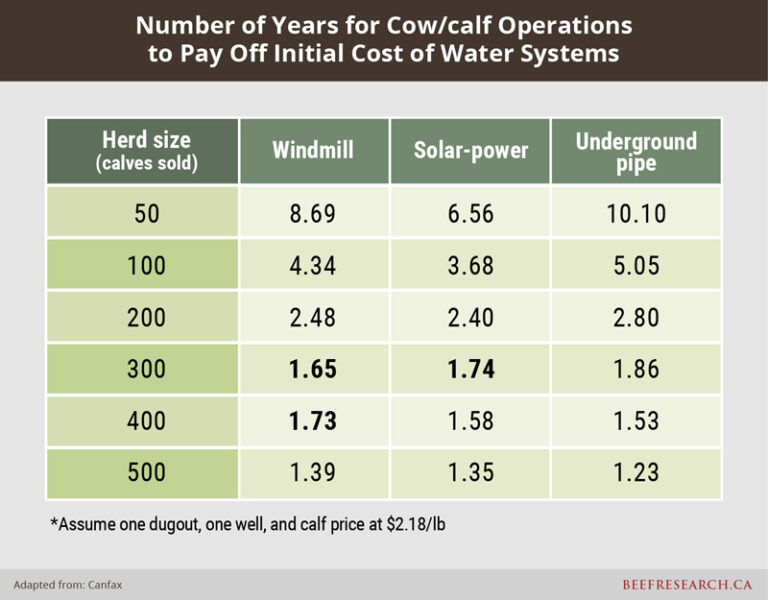 Water Management for Beef Cattle - BeefResearch.ca