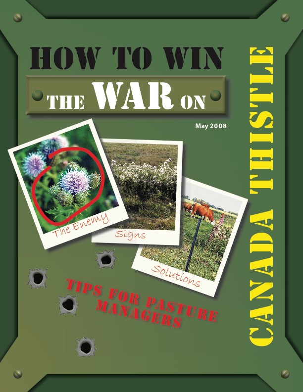 how to win the war on Canada thistle