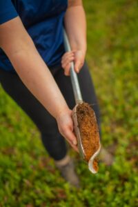 soil testing photo by Perennia Food and Agriculture 