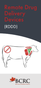 remote drug delivery (RDDD) best practices for beef cattle treatments