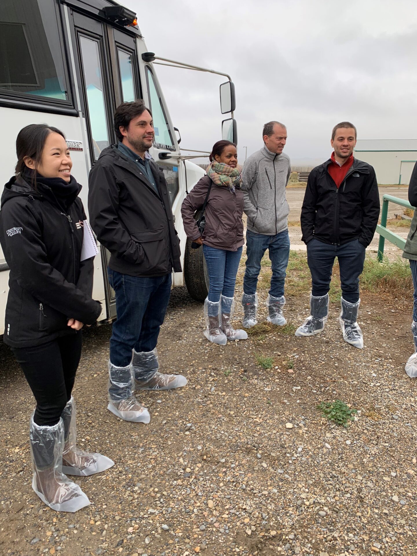 2023 BCRC Beef Mentorship Program mentees at farm tour