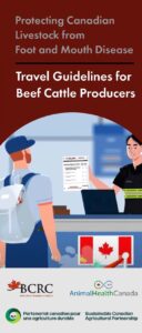 Foot and Mouth Disease traveler's brochure