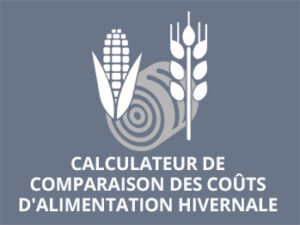 Calculateur de comparaison des coûts d'alimentation hivernale 