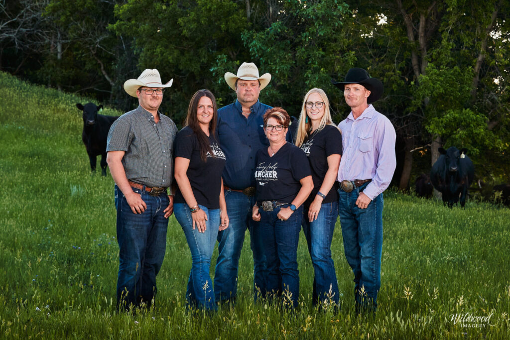 Bluestone Stock Farms, Karla Hicks and family, Saskatchewan