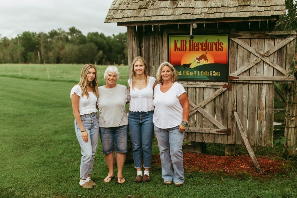 Kim Jo Bliss and family in Ontario
