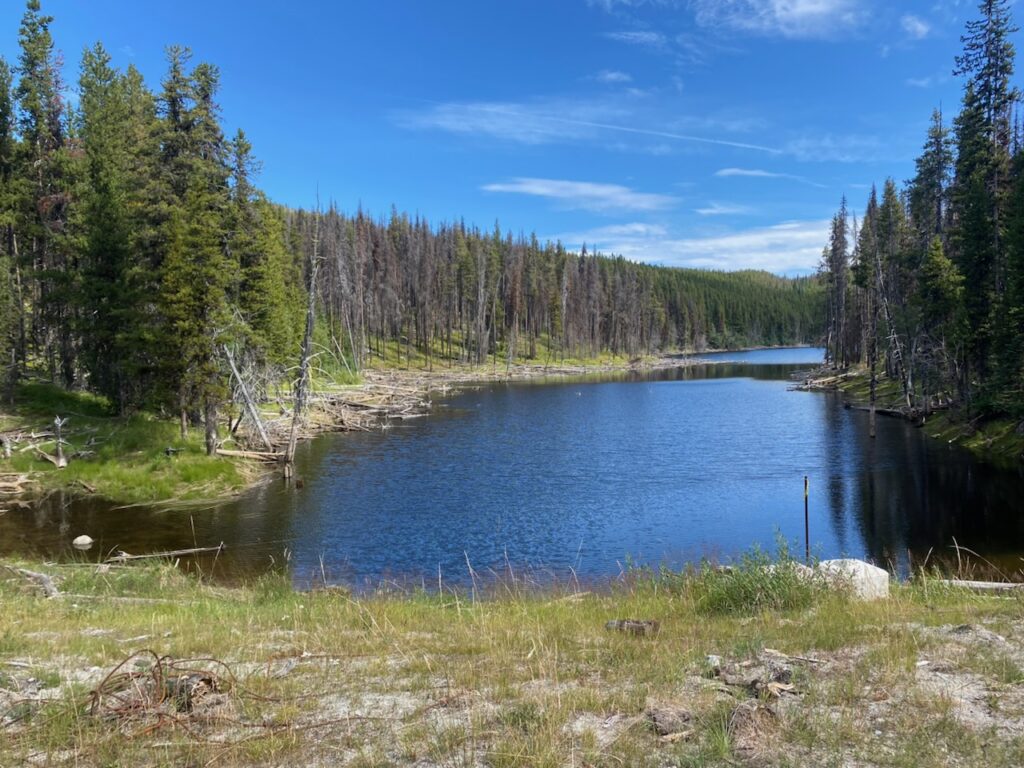 storage dam in British Columbia