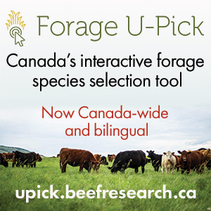Forage U-Pick: Canada's interactive forage species selection tool