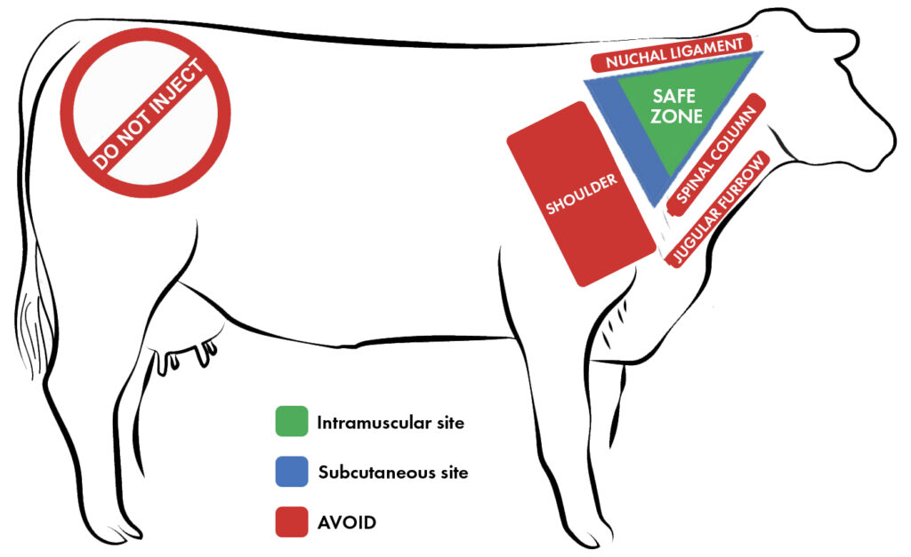new cattle injection zones