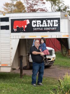 Brendon Crane with Crane Cattle Company in Prince Edward Island