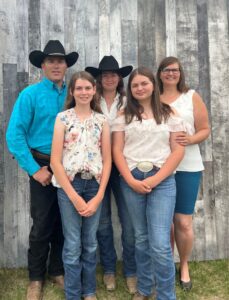 The Zoerb family in Saskatchewan