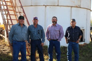 Alberta rancher Bruce Niznik and family